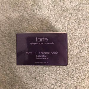 Tarte LIT chrome paint highlighter gold